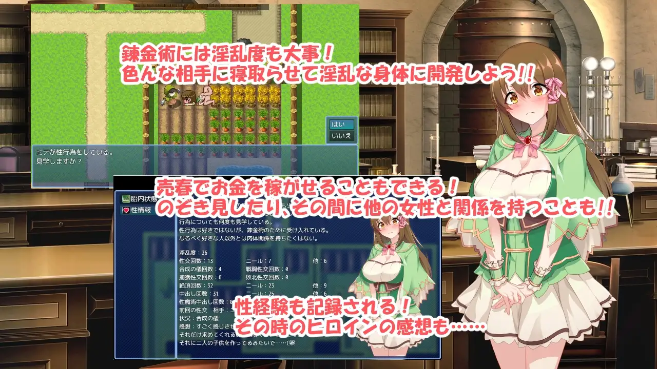 [RPG/2D/亚洲]炼金幻想R 少女的炼金炉 錬金ファンタジーR 彼女は赤ちゃん錬金釜 官方中文版[PC+安卓/1.48G]